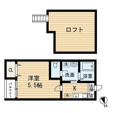 姪浜駅 徒歩9分 1階の物件間取画像